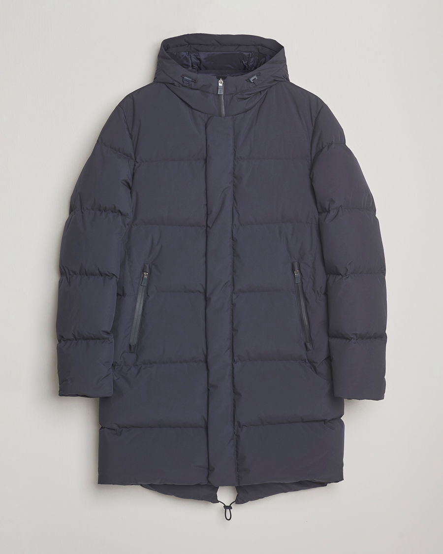 Men | Coats & Jackets | Herno | Waterproof Down Parka Navy