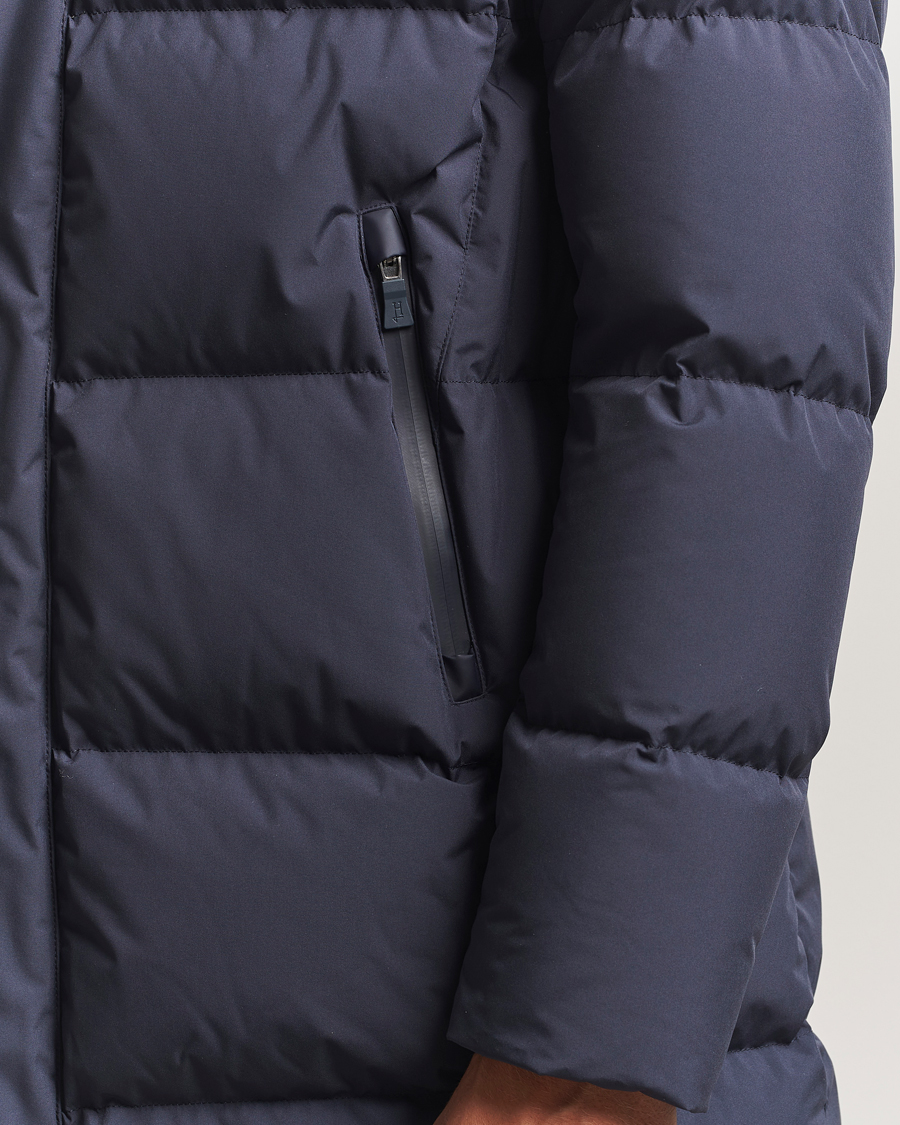 Men | Coats & Jackets | Herno | Waterproof Down Parka Navy