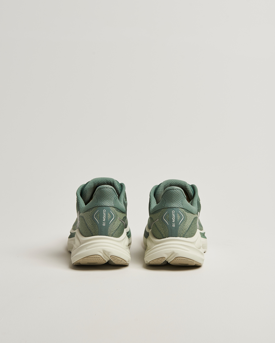 Men | Running shoes | Hoka | One Clifton 10 Running Sneakers Fern/Truffle Salt