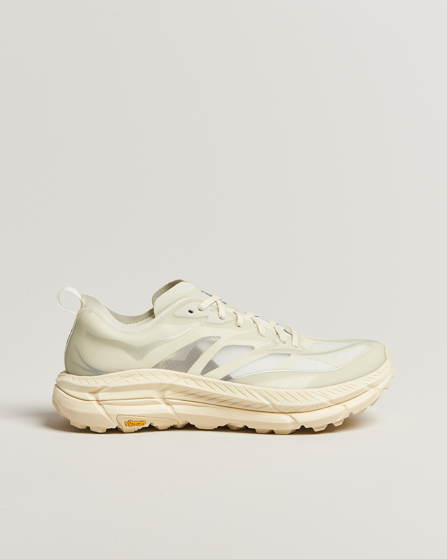 Men | Trail Sneakers | Hoka | One Mafate Speed 4 Lite Truffle Salt/Vintage Yellow