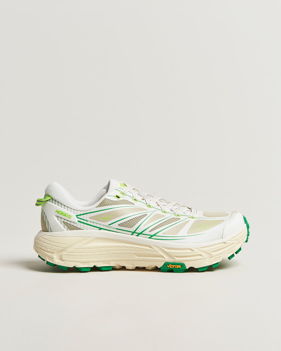 Men | Trail Sneakers | Hoka | One Mafate Speed 2 White/Fresh Cut Grass