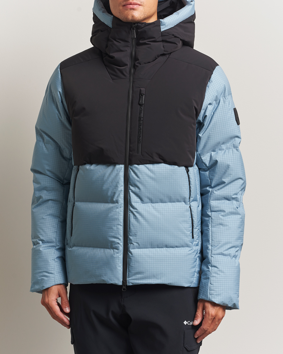 Men | Coats & Jackets | Sail Racing | Polar Down Hooded Jacket Aurora Blue