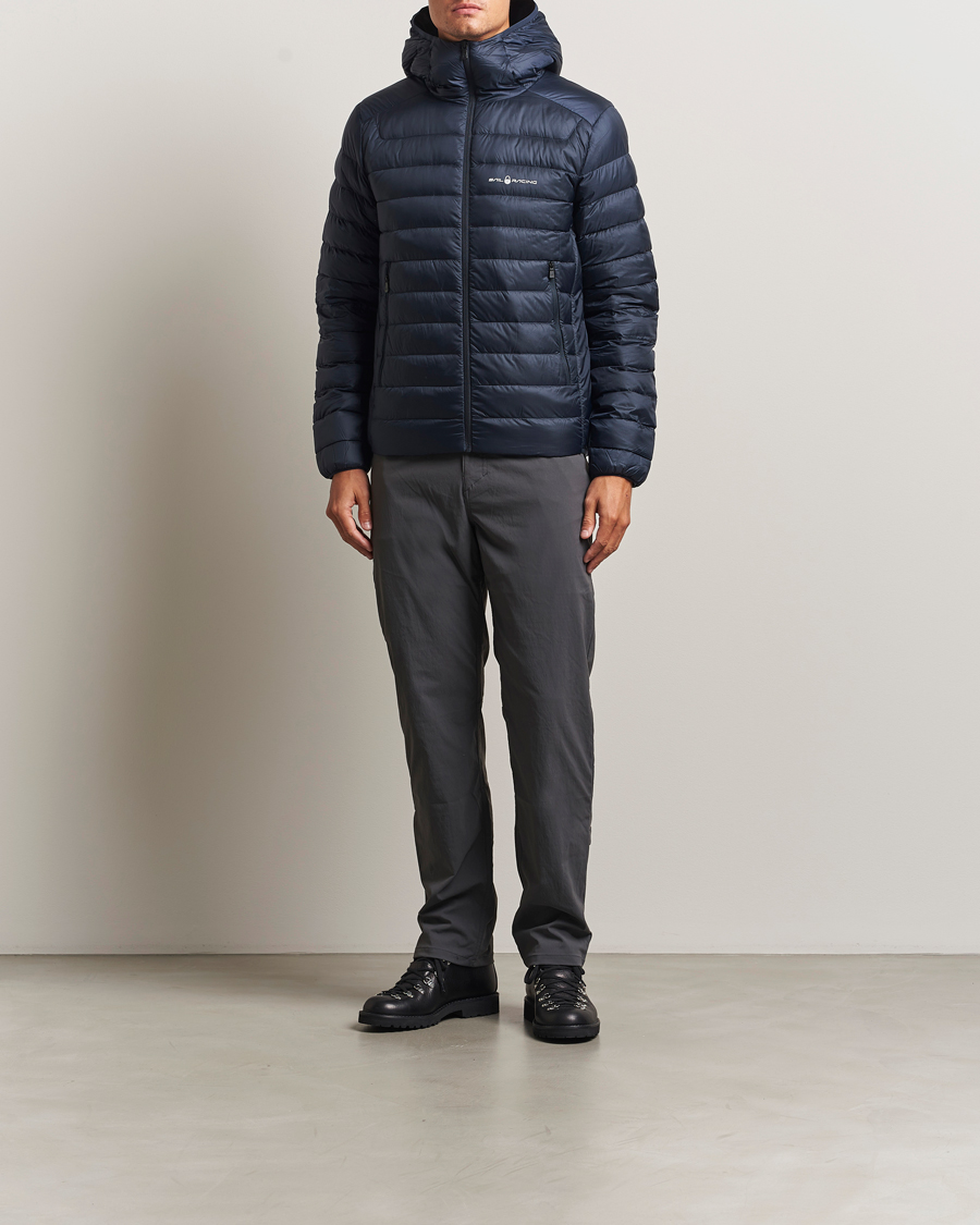 Men | Coats & Jackets | Sail Racing | Spray Down Hooded Jacket Dark Navy