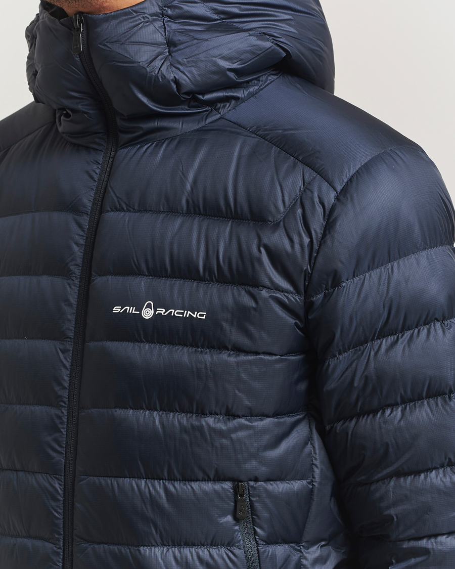 Men | Coats & Jackets | Sail Racing | Spray Down Hooded Jacket Dark Navy