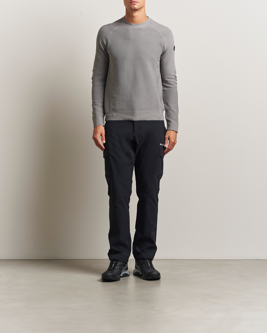 Men | Sweaters & Knitwear | Sail Racing | Element Seamless Crew Neck Frost Grey