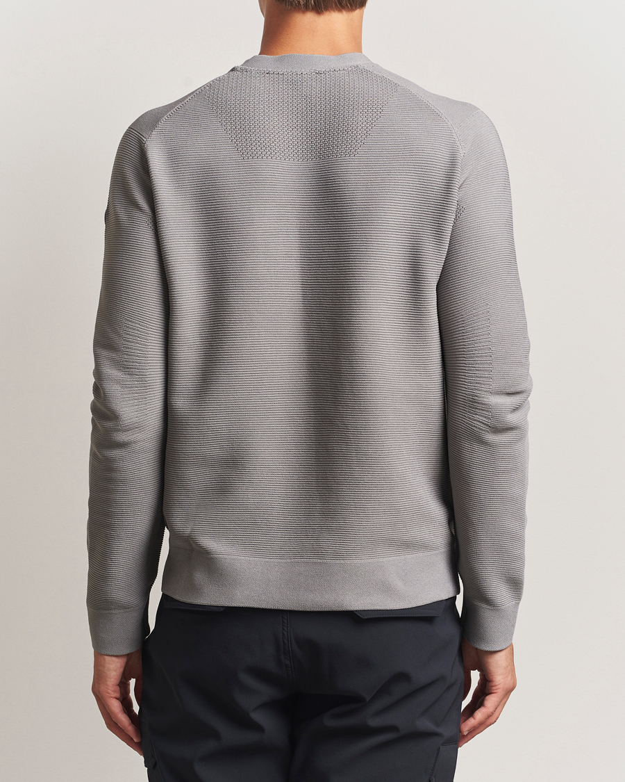 Men | Sweaters & Knitwear | Sail Racing | Element Seamless Crew Neck Frost Grey