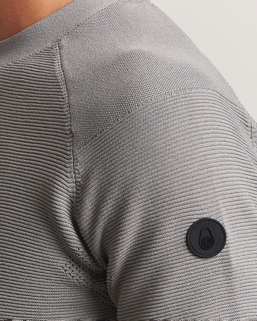 Men | Sweaters & Knitwear | Sail Racing | Element Seamless Crew Neck Frost Grey