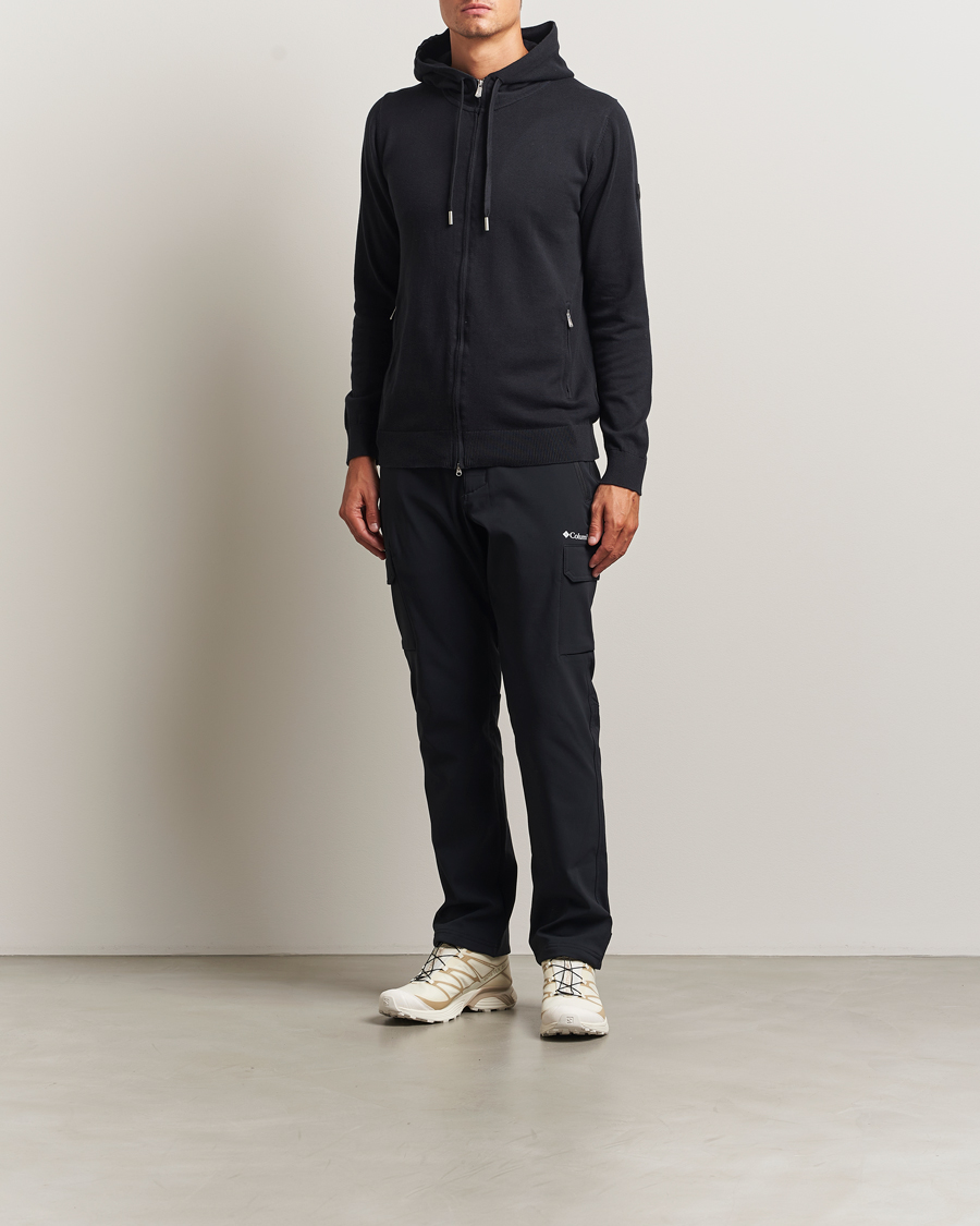 Men | Sweaters & Knitwear | Sail Racing | Bowman Knitted Full Zip Hoodie Carbon