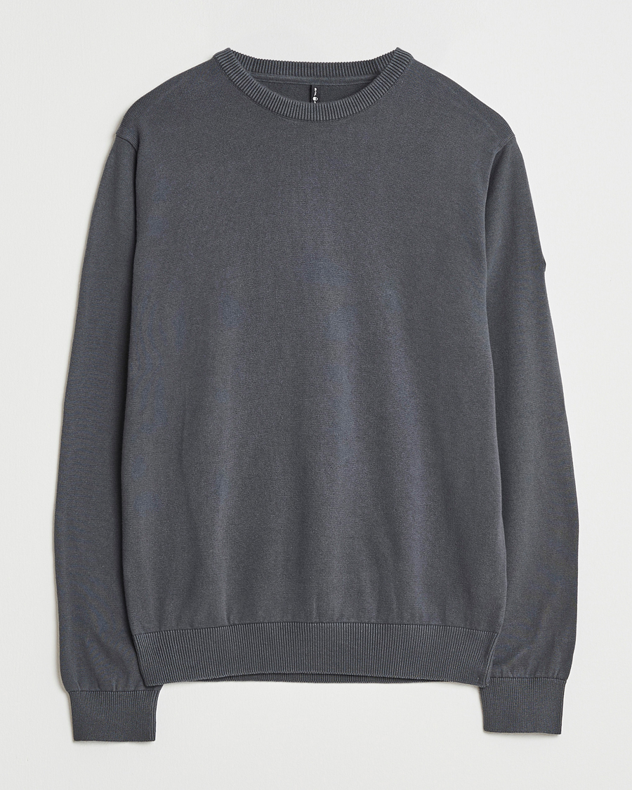 Men | Sweaters & Knitwear | Sail Racing | Bowman Knitted Crew Neck Aurora Green