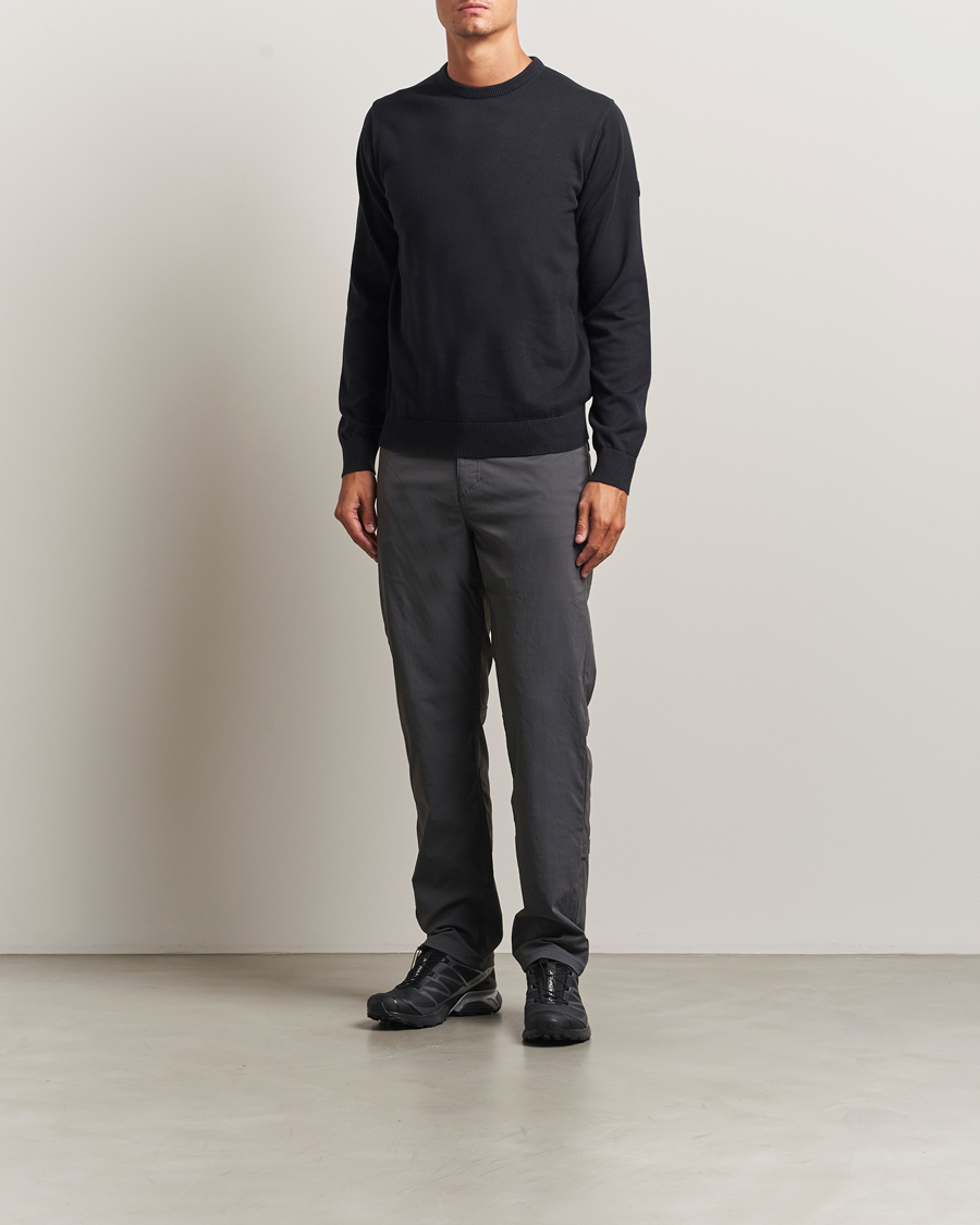 Men | Sweaters & Knitwear | Sail Racing | Bowman Knitted Crew Neck Carbon