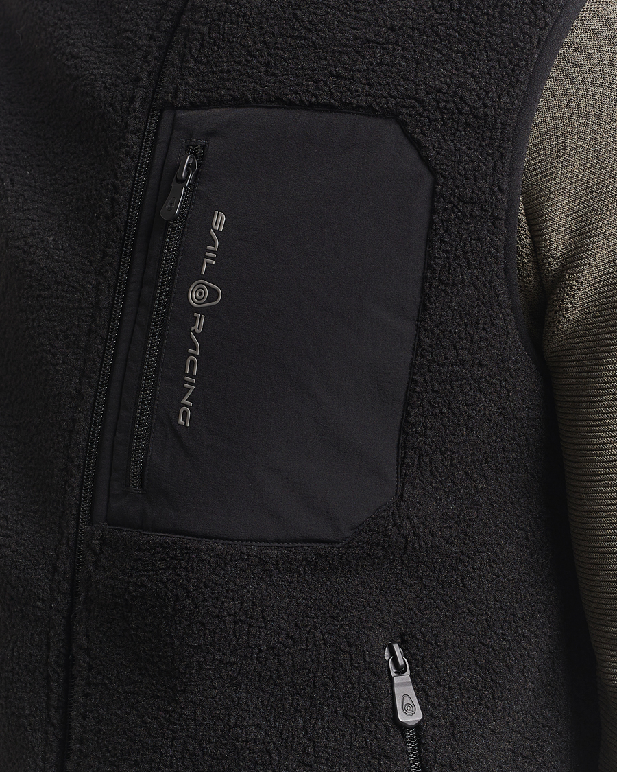 Men | Sweaters & Knitwear | Sail Racing | Bowman Pile Vest Carbon