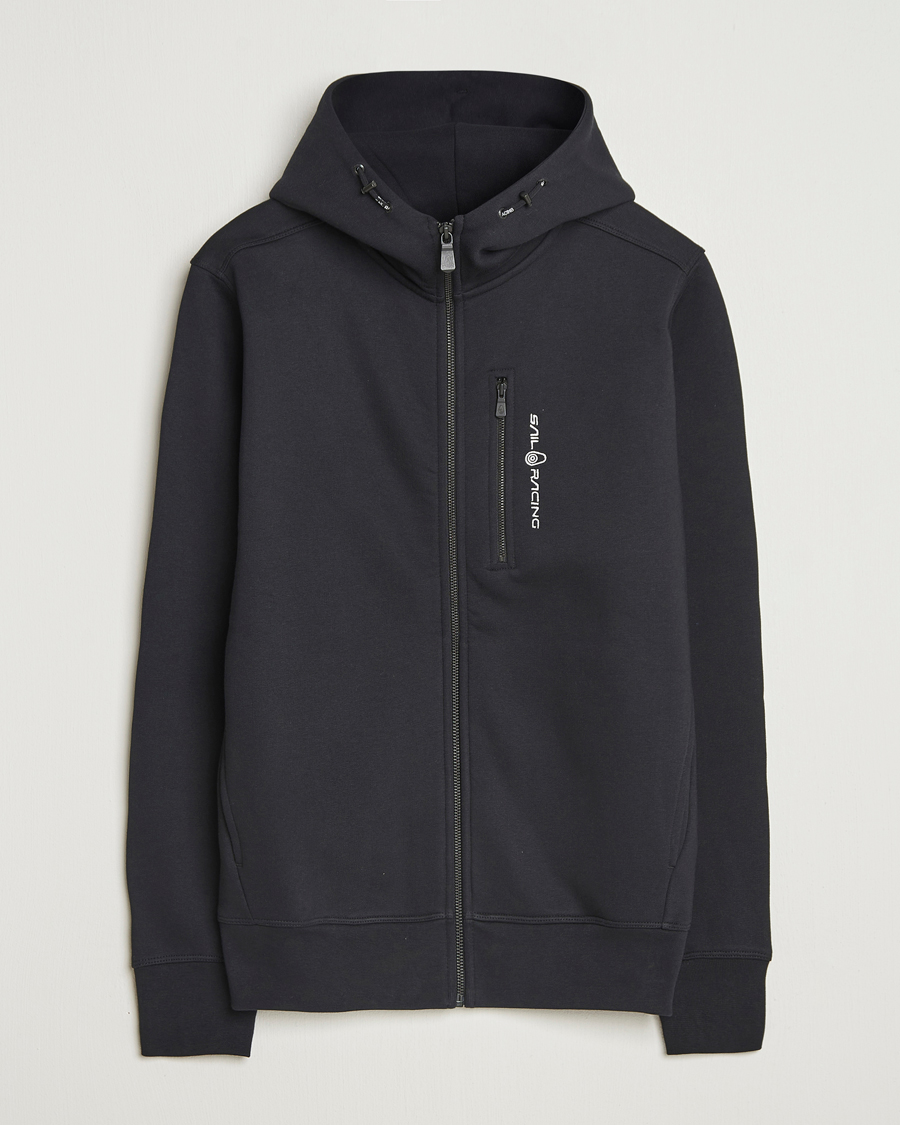 Men | Sweaters & Knitwear | Sail Racing | Bowman Full Zip Hoodie Carbon