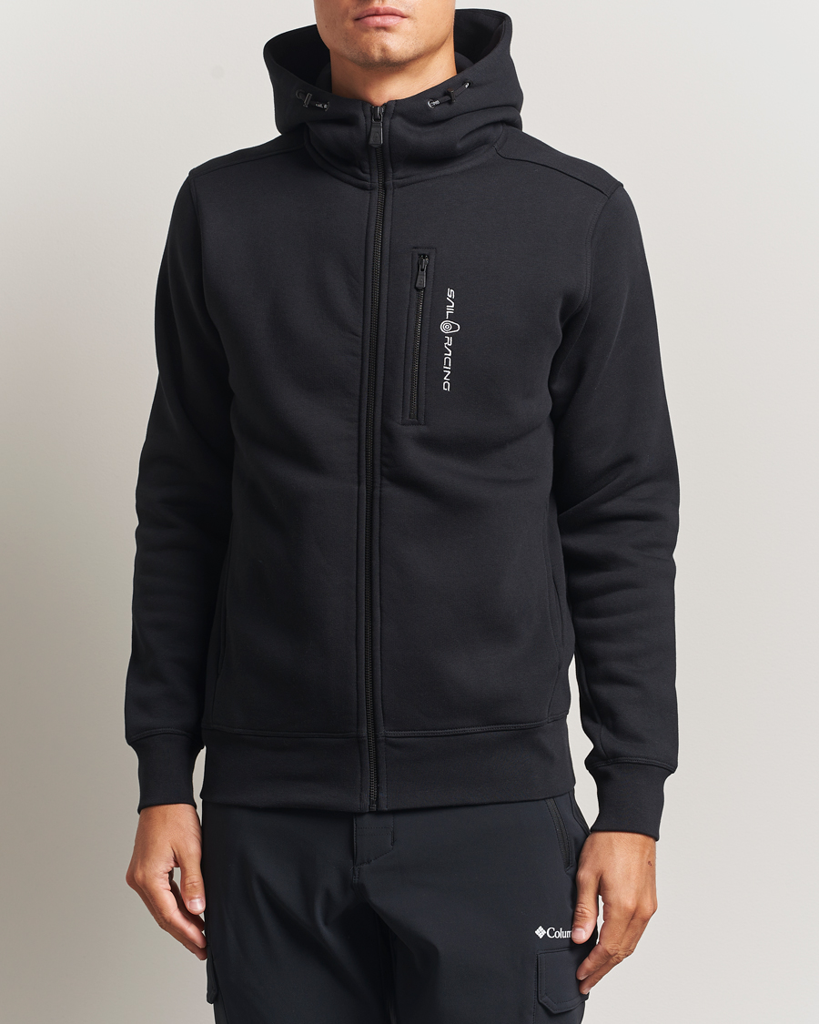 Men | Sweaters & Knitwear | Sail Racing | Bowman Full Zip Hoodie Carbon
