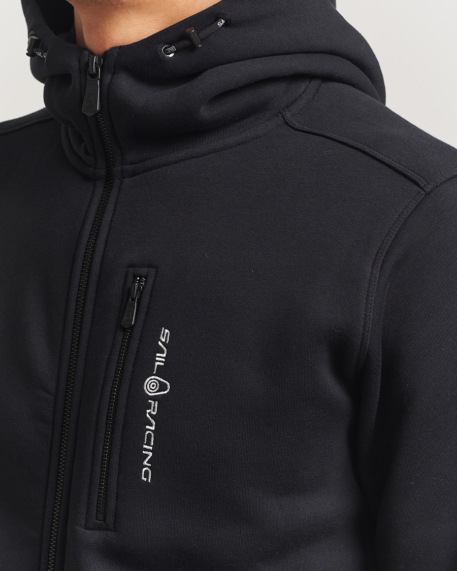 Men | Sweaters & Knitwear | Sail Racing | Bowman Full Zip Hoodie Carbon