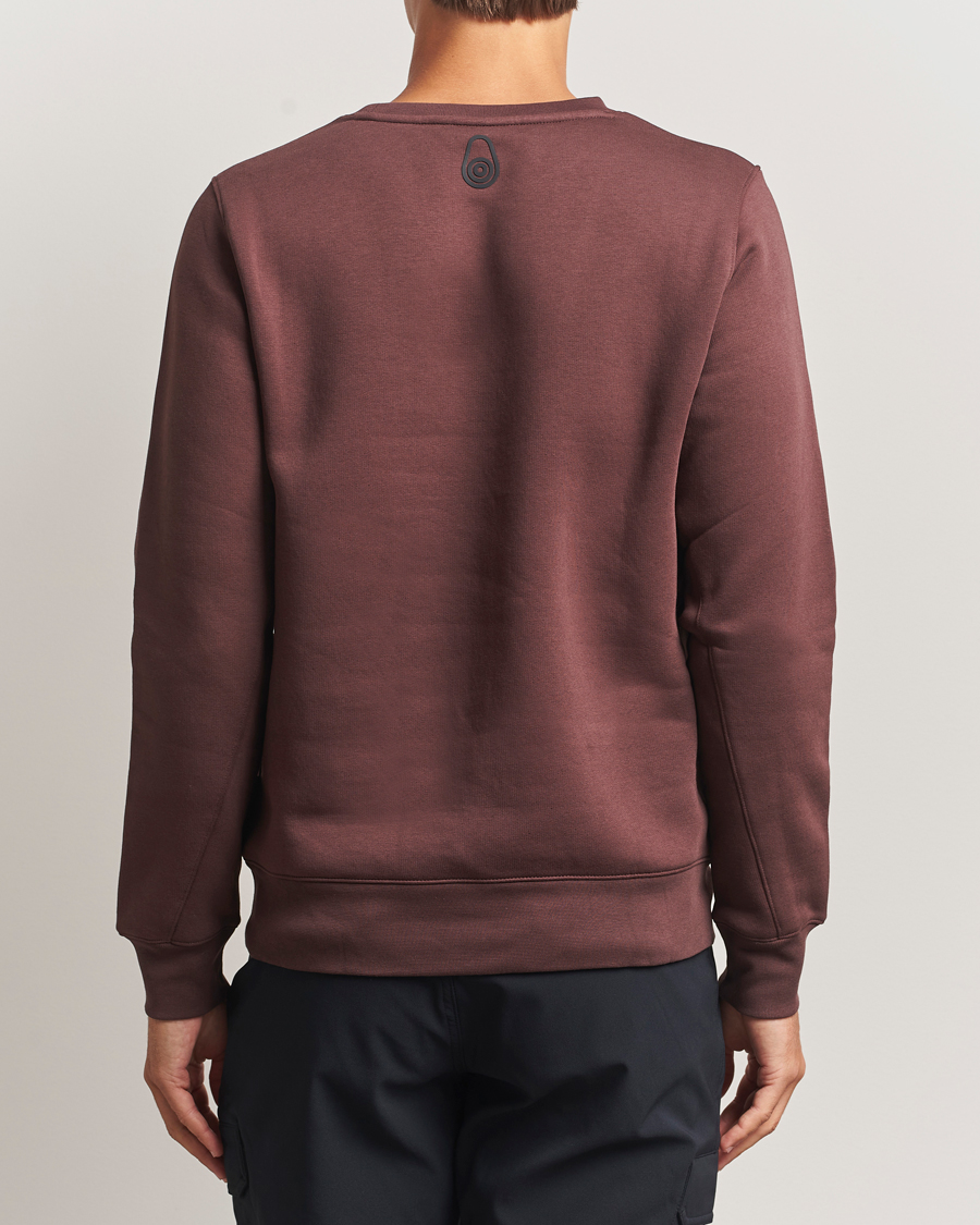 Men | Sweaters & Knitwear | Sail Racing | Bowman Crew Neck Sweatshirt Dark Brown