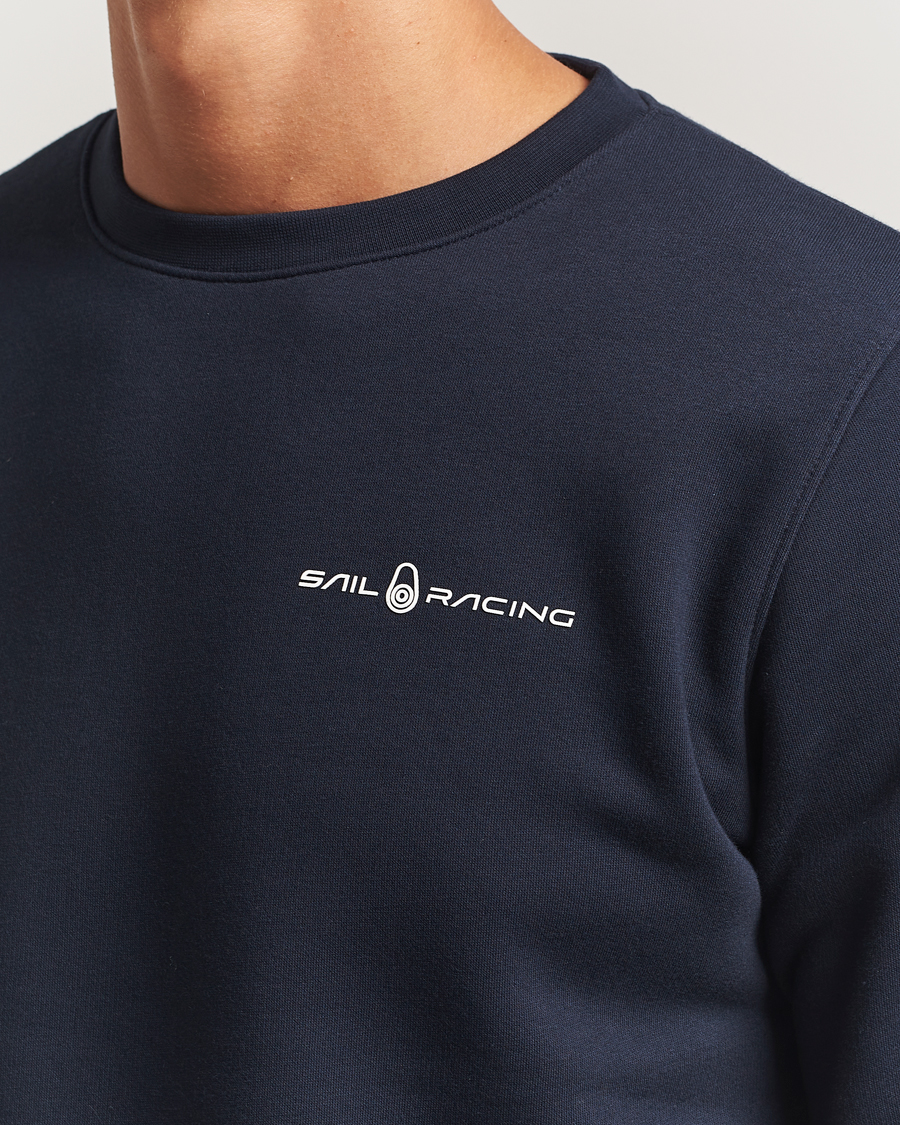 Men | Sweaters & Knitwear | Sail Racing | Bowman Crew Neck Sweatshirt Dark Navy