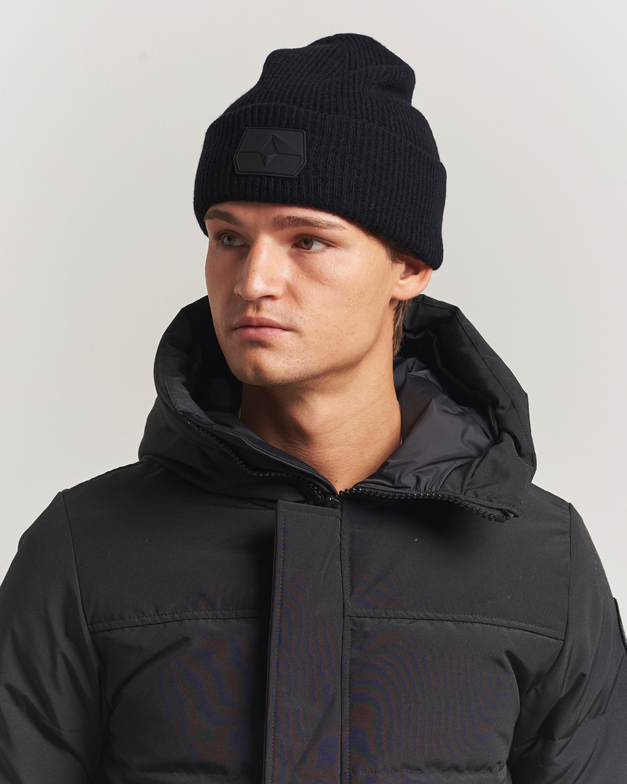 Men | Beanies | Sail Racing | Ridge Wool Knitted Beanie Carbon