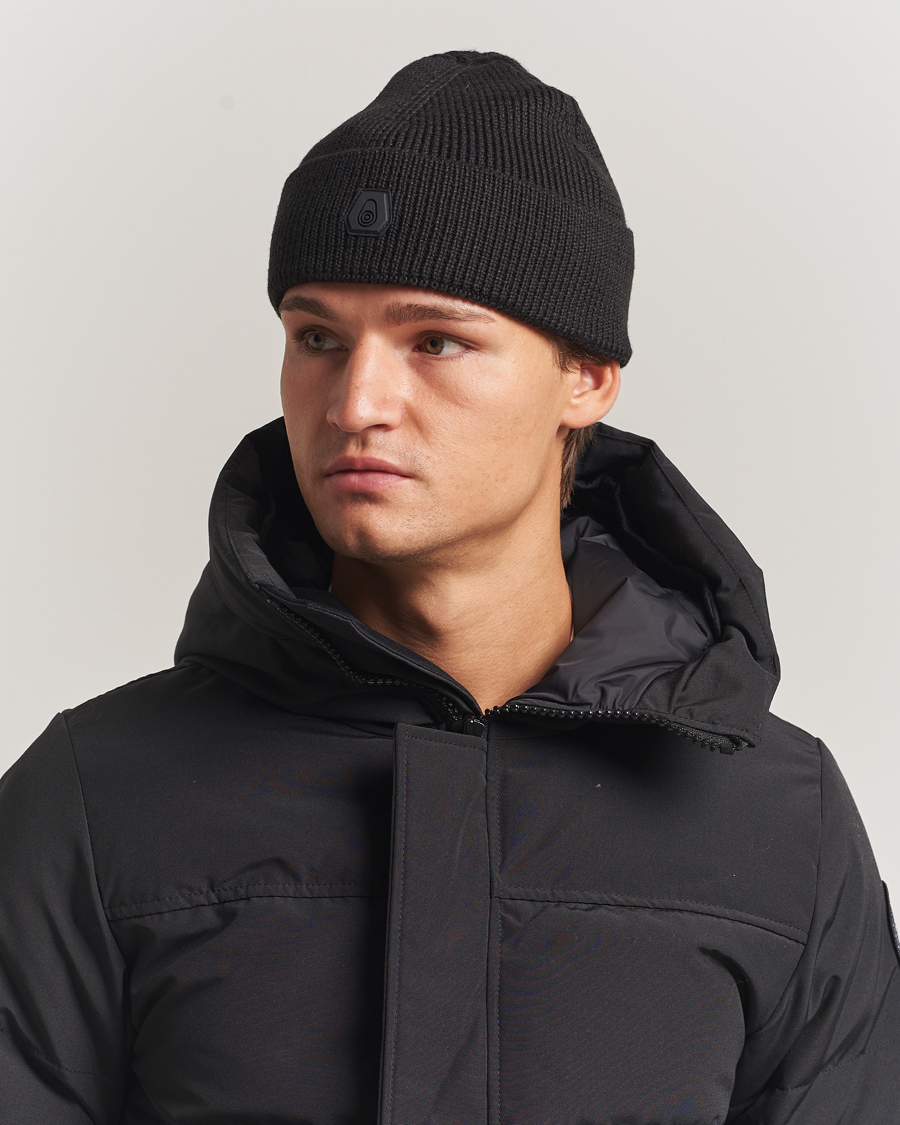 Men | Beanies | Sail Racing | Bowman Wool Folded Beanie Carbon