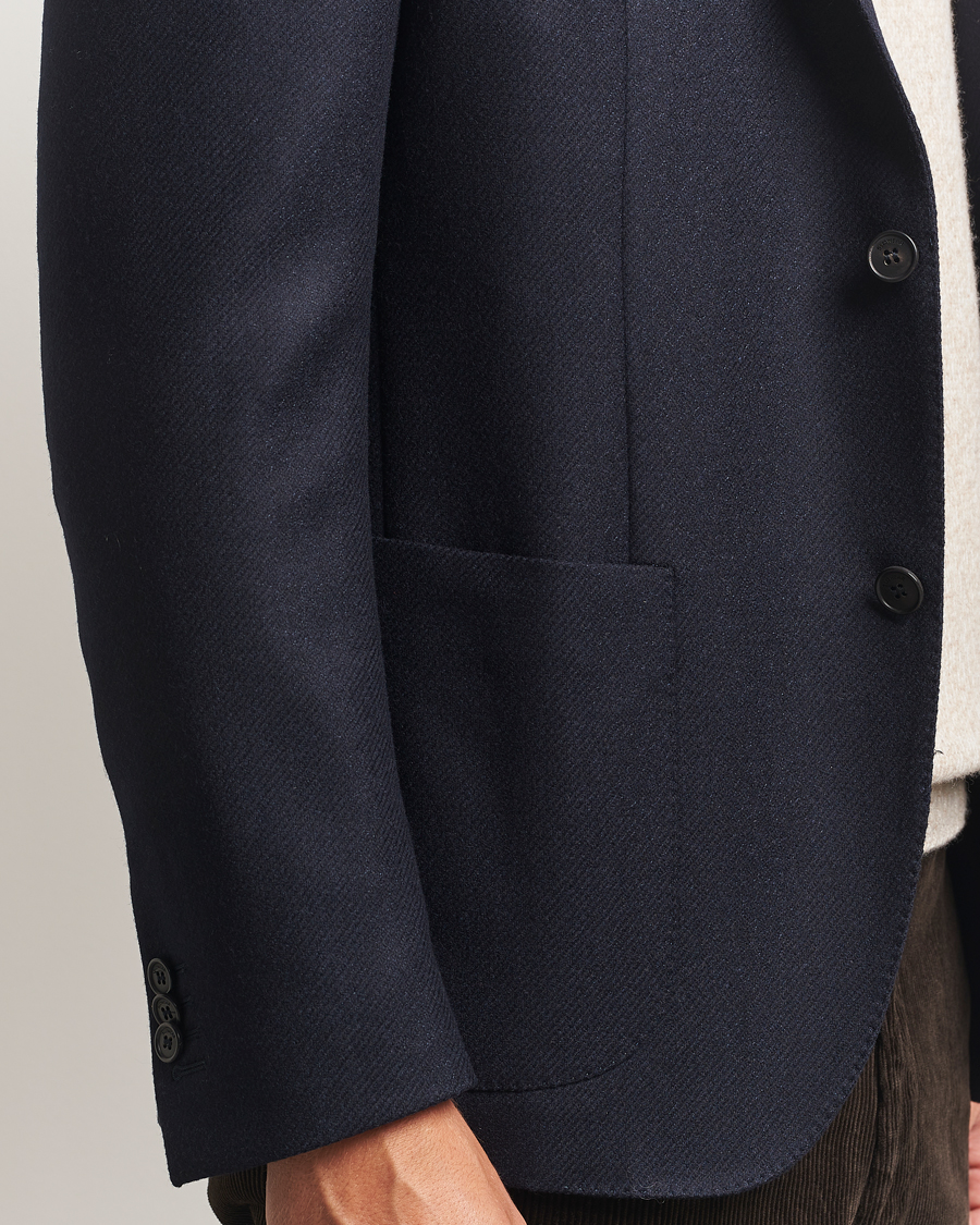 Men | Blazers | Incotex | Wool/Cashmere Blazer Navy