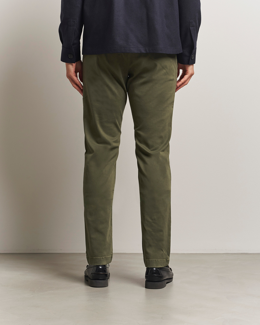 Men | Trousers | Jacob Cohën | Bobby Cotton Chinos Green