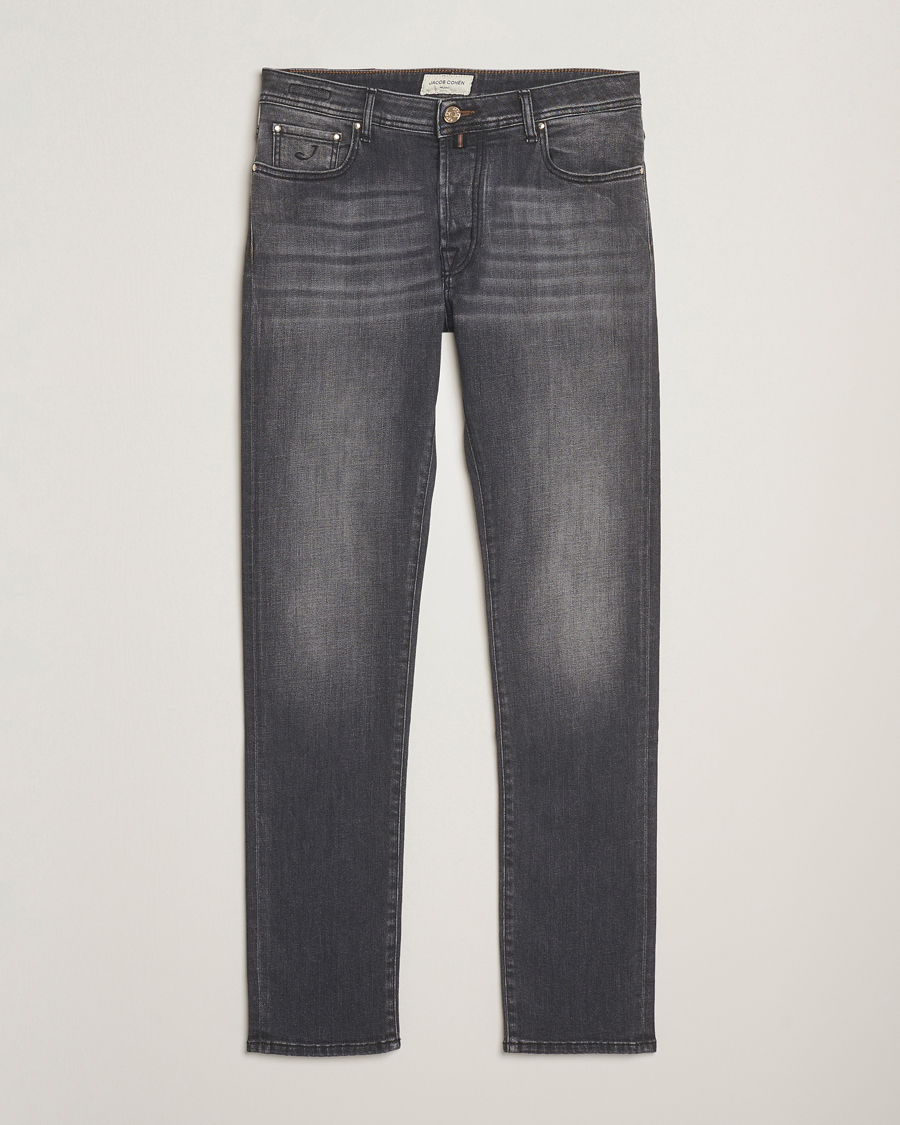 Men | Jeans | Jacob Cohën | Bard Slim Fit Stretch Jeans Grey