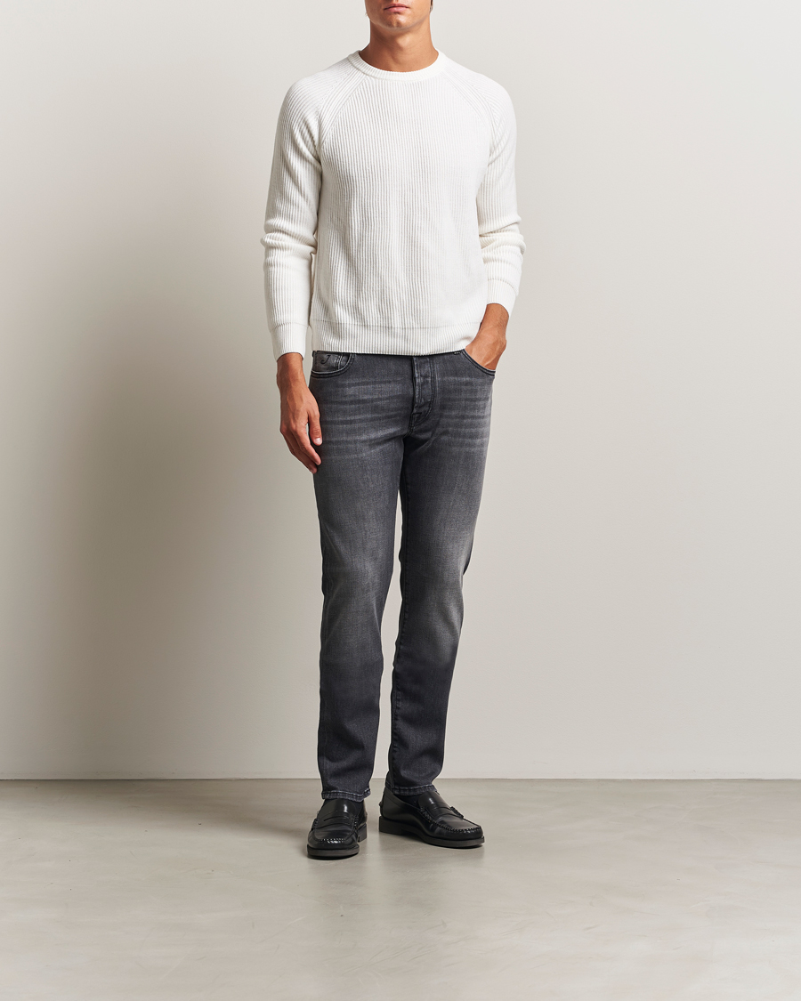 Men | Jeans | Jacob Cohën | Bard Slim Fit Stretch Jeans Grey