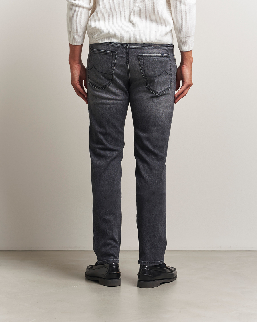 Men | Jeans | Jacob Cohën | Bard Slim Fit Stretch Jeans Grey