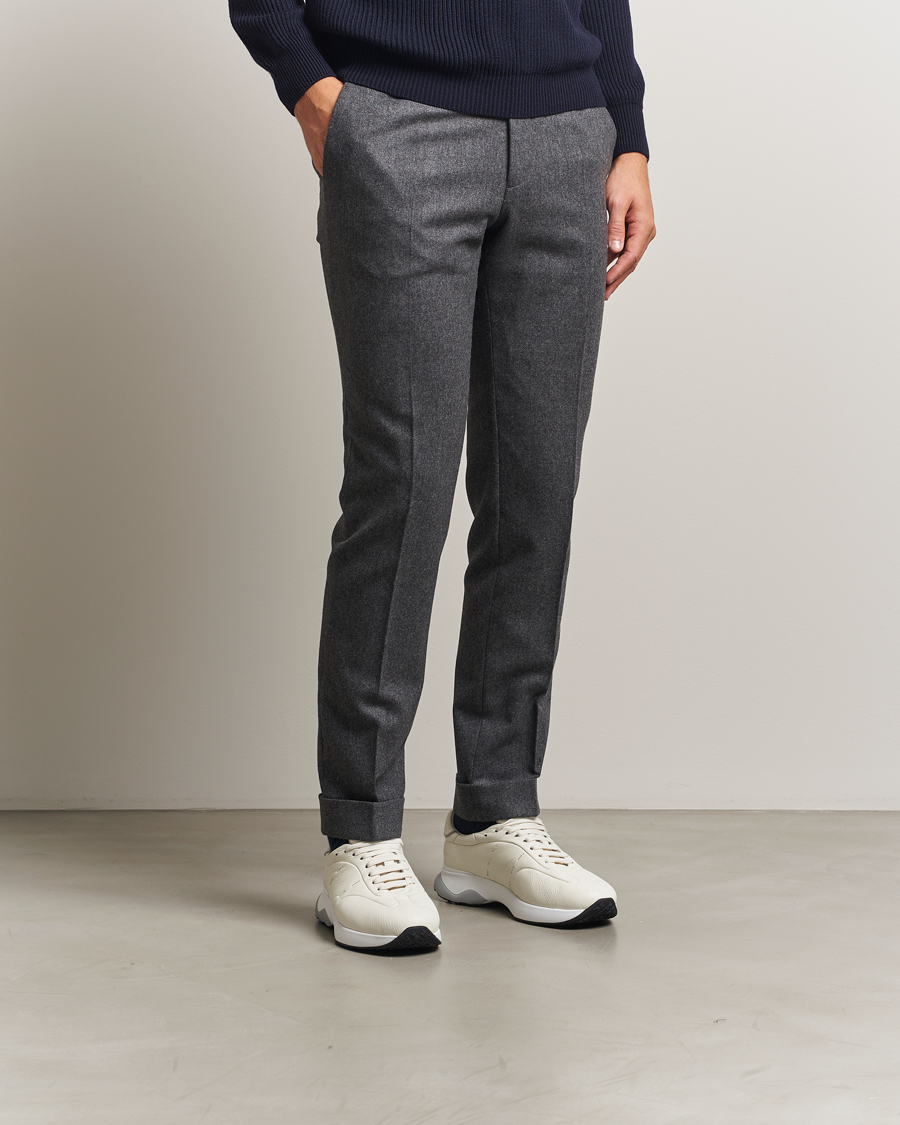 Men | Sneakers | Kiton | Luxury Running Sneakers White Deerskin