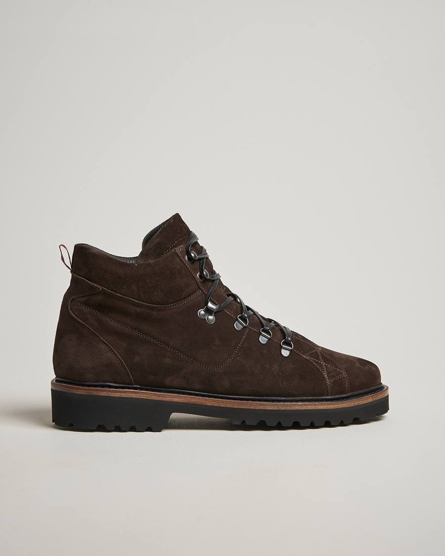 Men | Boots | Kiton | St Moritz Winter Boots Dark Brown Suede