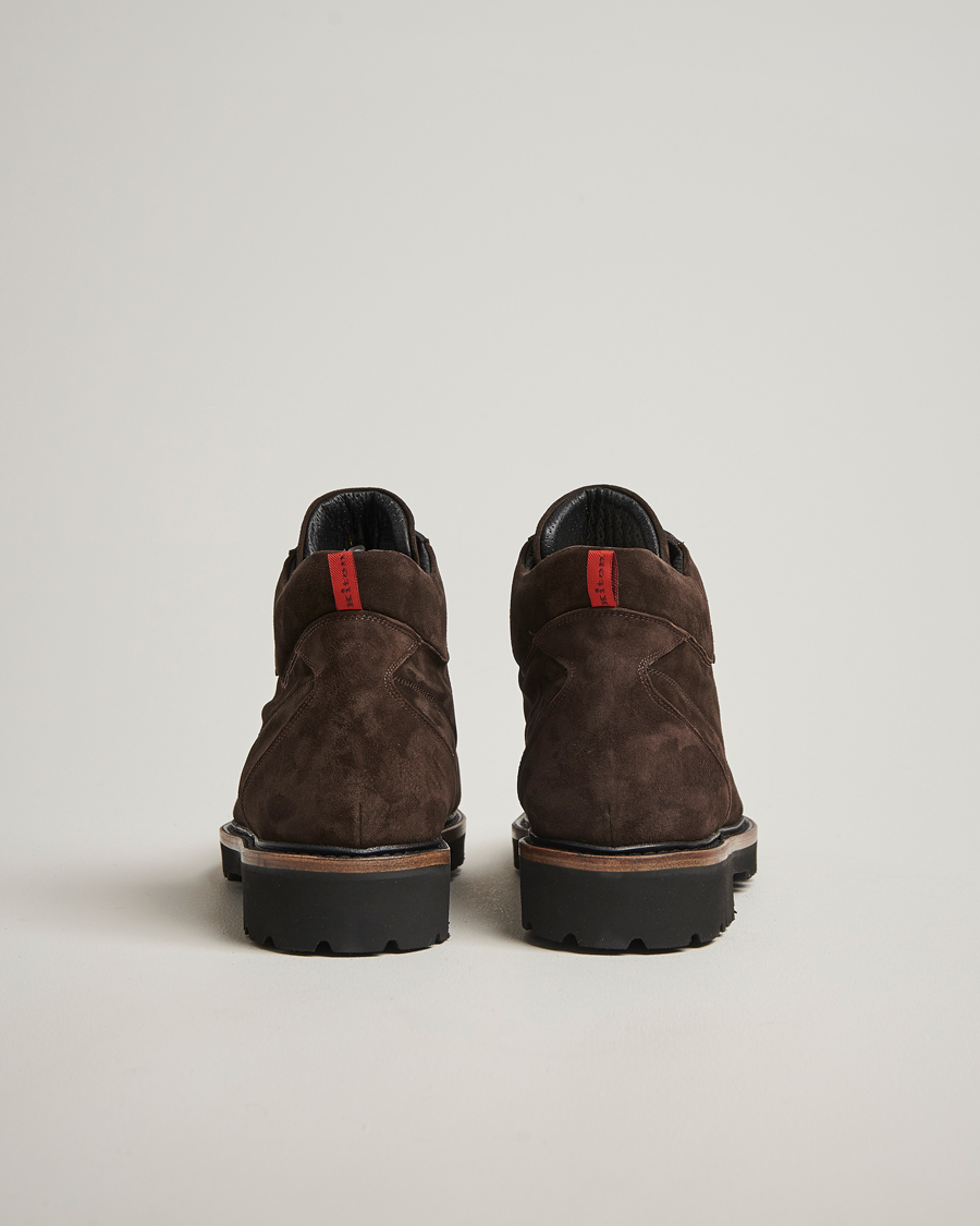 Men | Boots | Kiton | St Moritz Winter Boots Dark Brown Suede