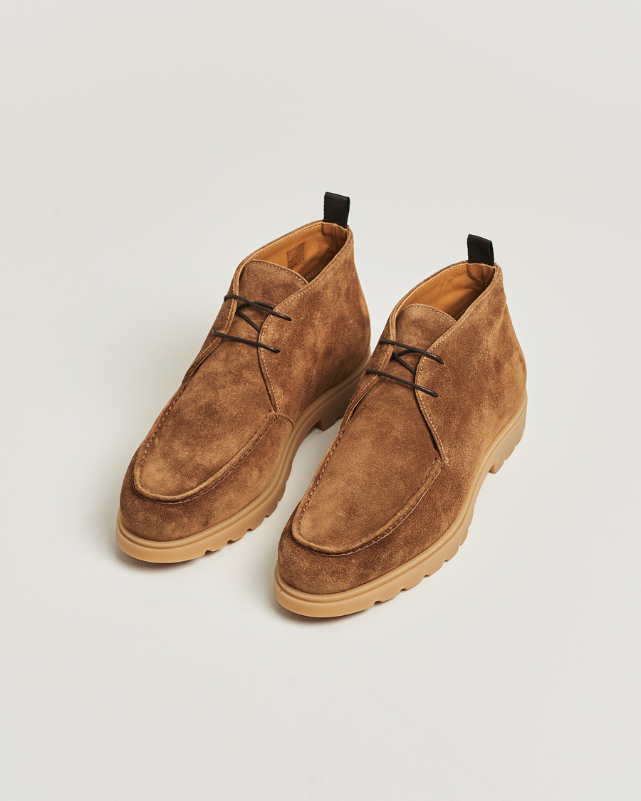 Men | Boots | Kiton | Chukka Boots Brown Suede