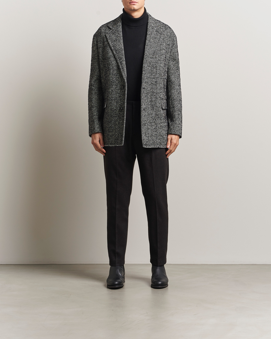 Men | Coats & Jackets | Lanvin | Soft Wool Jacket Grey