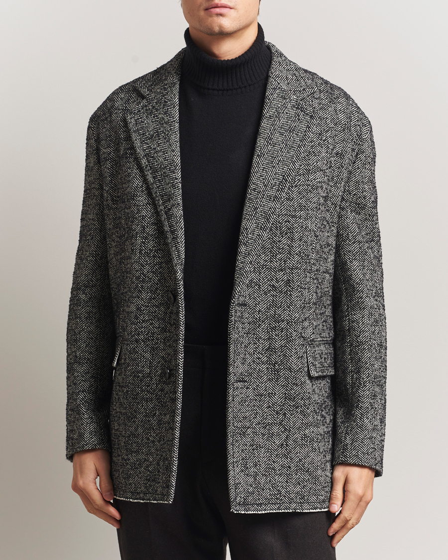 Men | Coats & Jackets | Lanvin | Soft Wool Jacket Grey