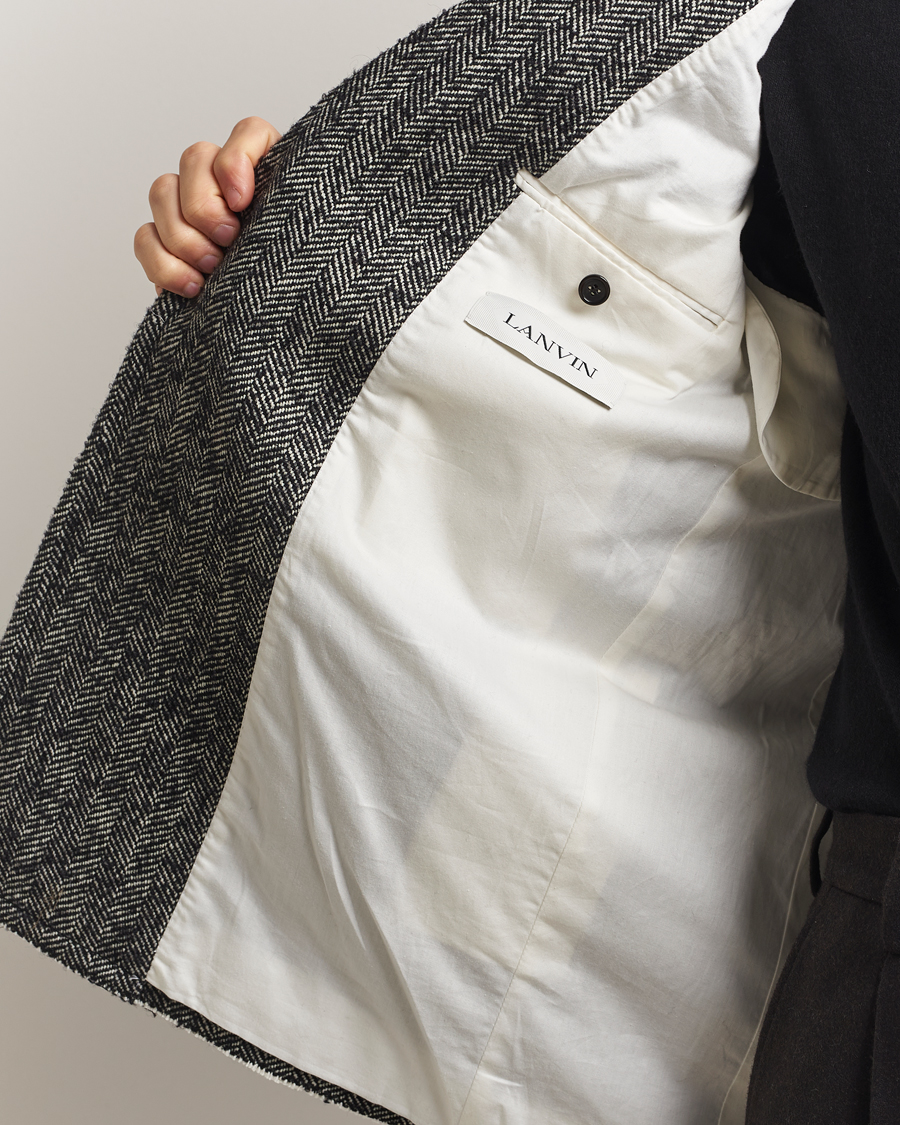 Men | Coats & Jackets | Lanvin | Soft Wool Jacket Grey