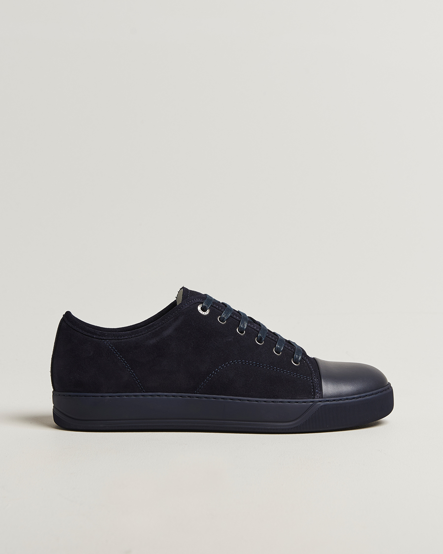 Men | Sneakers | Lanvin | DBB1 Nappa Cap Toe Sneaker Black/Navy
