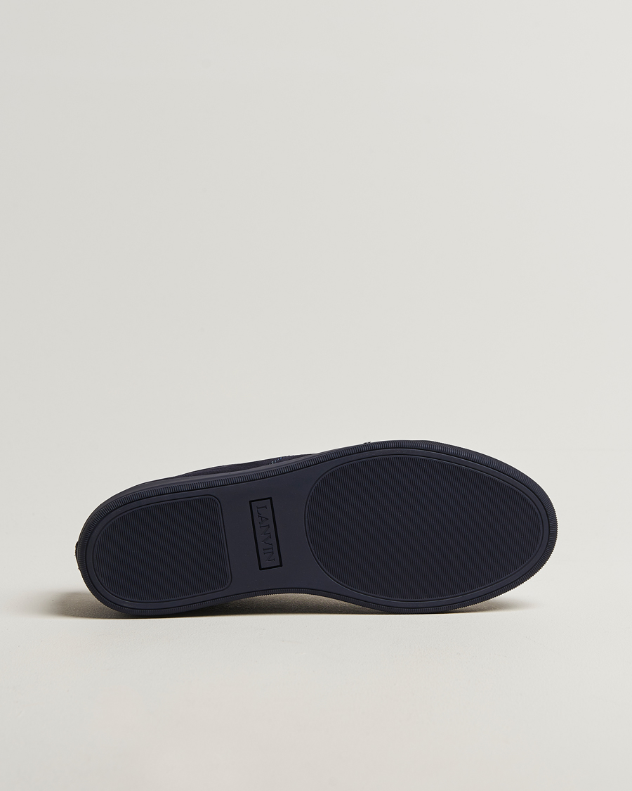 Men | Sneakers | Lanvin | DBB1 Nappa Cap Toe Sneaker Black/Navy