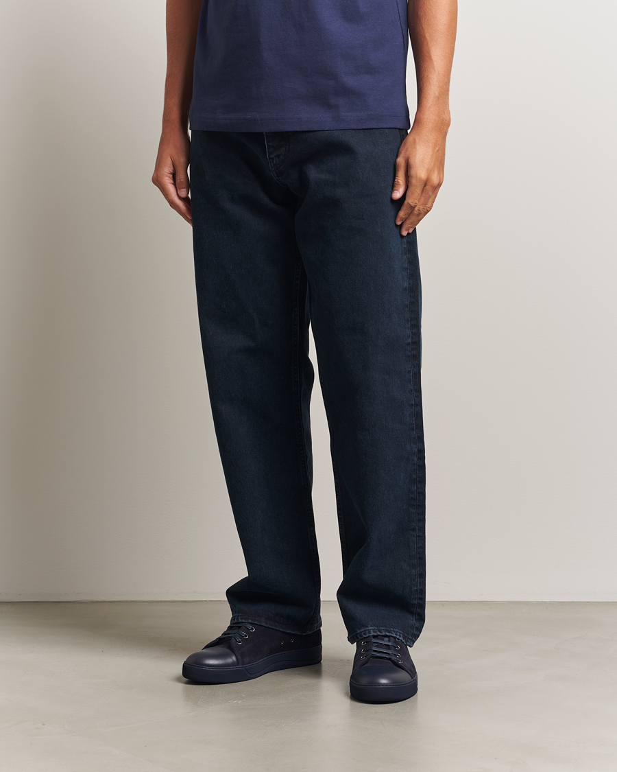 Men | Sneakers | Lanvin | DBB1 Nappa Cap Toe Sneaker Black/Navy