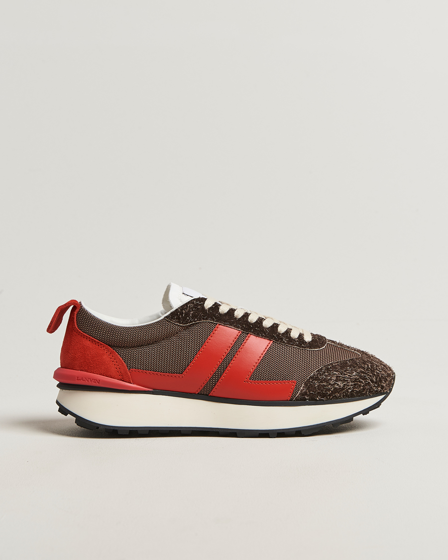 Men | Sneakers | Lanvin | Bumpr Running Sneakers Brown