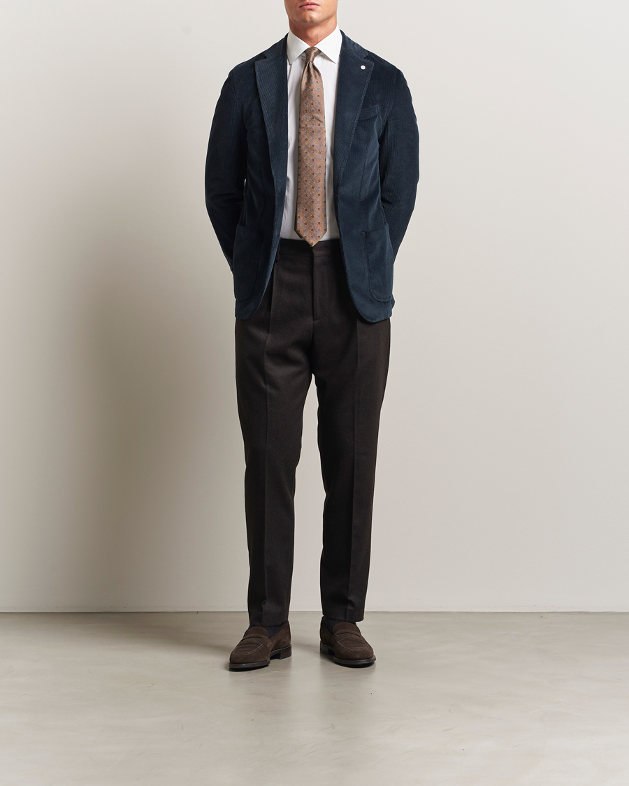 Men | Blazers | L.B.M. 1911 | Jack Corduroy Blazer Navy