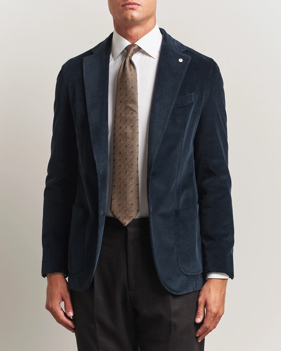 Men | Blazers | L.B.M. 1911 | Jack Corduroy Blazer Navy