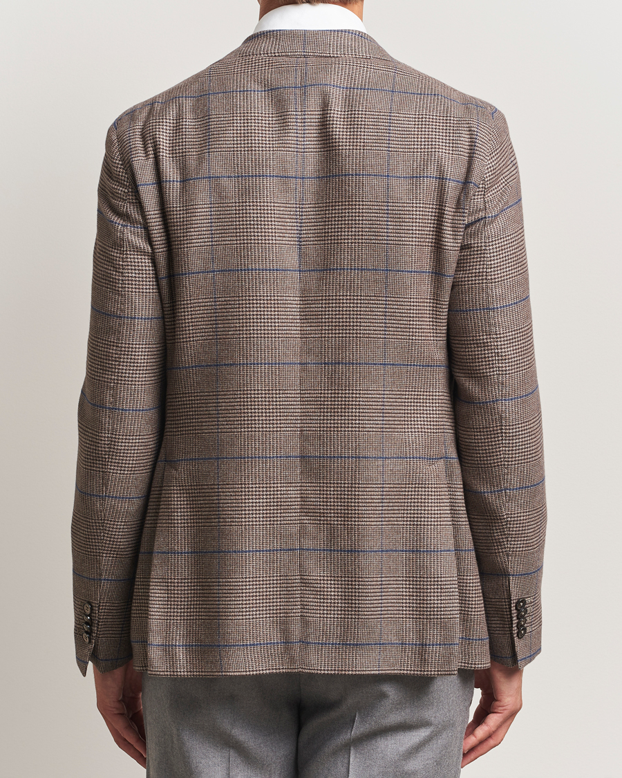 Men | Blazers | L.B.M. 1911 | Jack Overcheck Cotton Blazer Brown