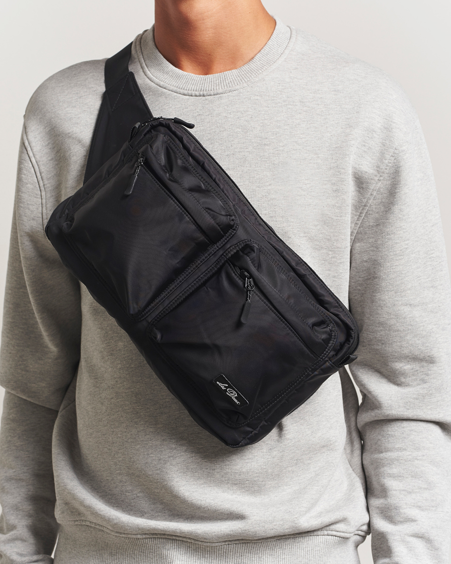 Men | Bags | LES DEUX | Hubert Tech Cross Body Bag Black
