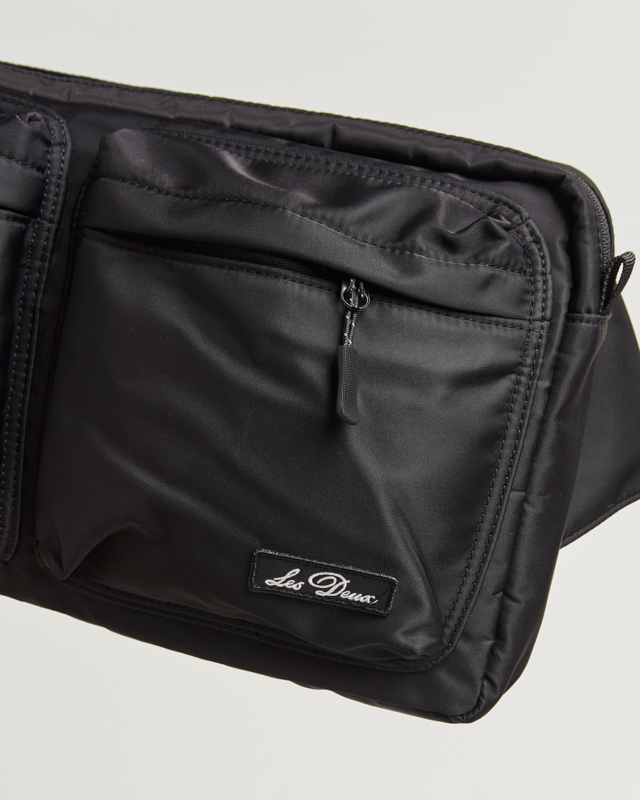Men | Bags | LES DEUX | Hubert Tech Cross Body Bag Black