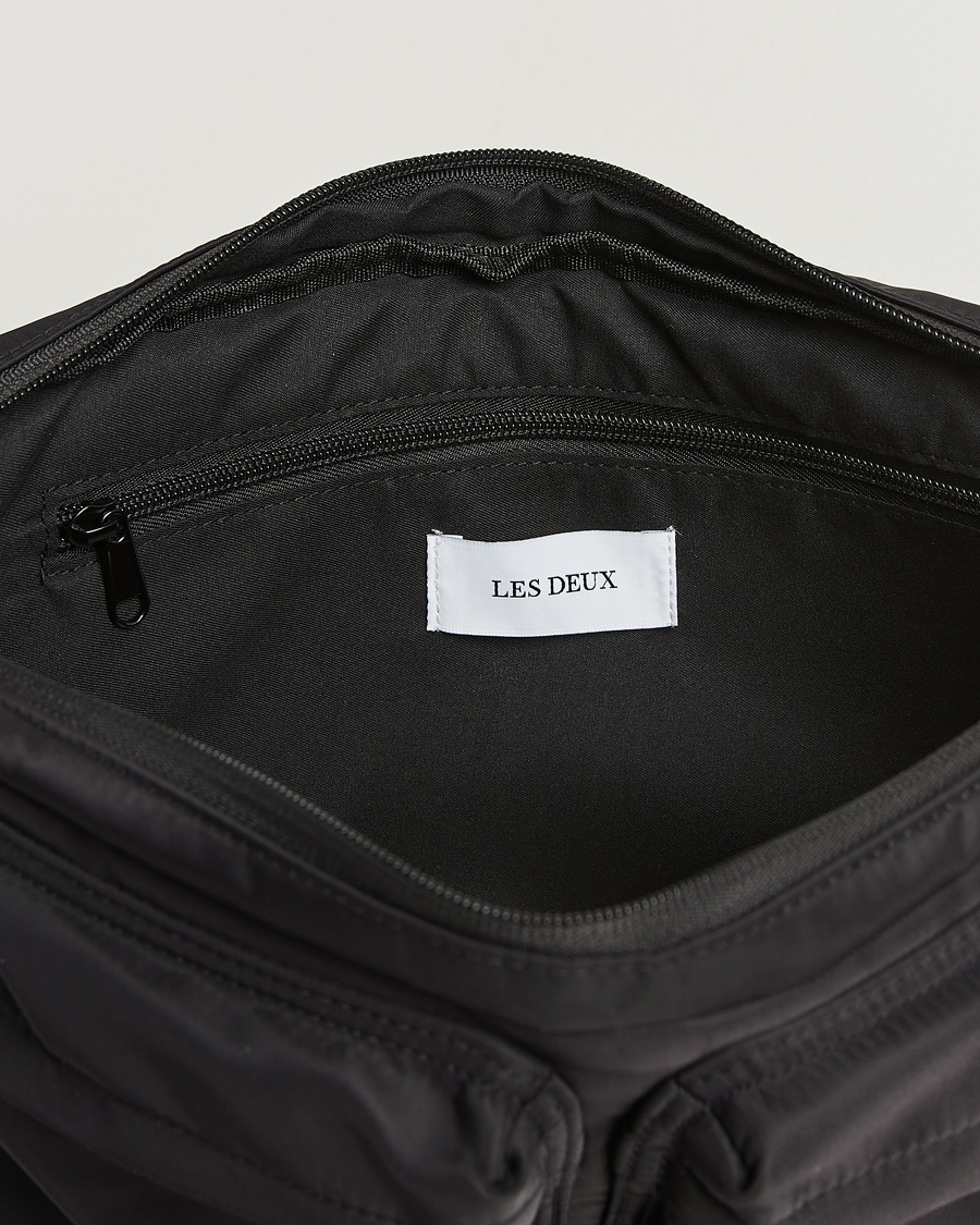 Men | Bags | LES DEUX | Hubert Tech Cross Body Bag Black