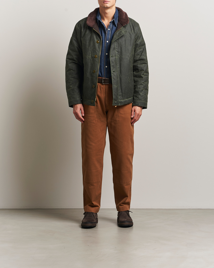 Men | Coats & Jackets | Manifattura Ceccarelli | Deck Jacket Dark Green