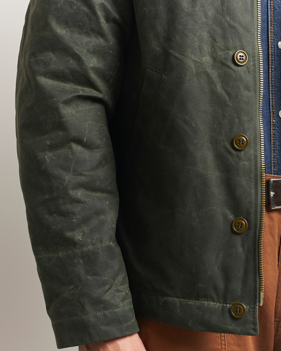 Men | Coats & Jackets | Manifattura Ceccarelli | Deck Jacket Dark Green