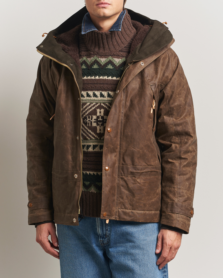 Manifattura Ceccarelli Mountain Jacket Dark Tan at CareOfCarl.com