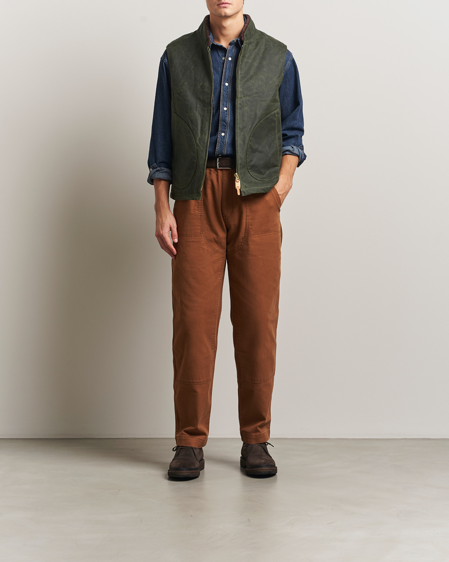 Men | Coats & Jackets | Manifattura Ceccarelli | Mountain Vest Dark Green