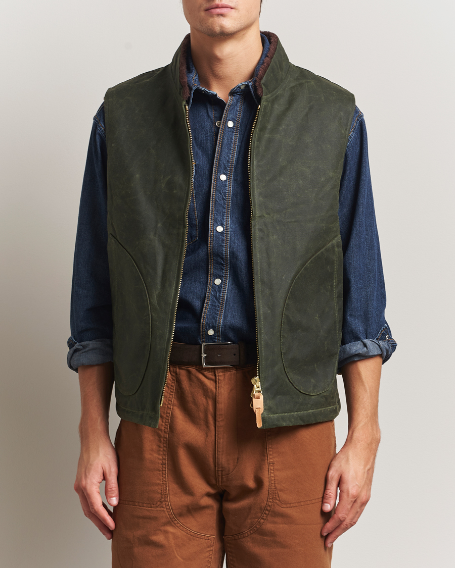 Men | Gilets | Manifattura Ceccarelli | Mountain Vest Dark Green