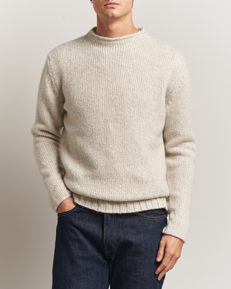 Men | Sweaters & Knitwear | Massimo Alba | Cashmere/Silk Knitted Sweater Snow